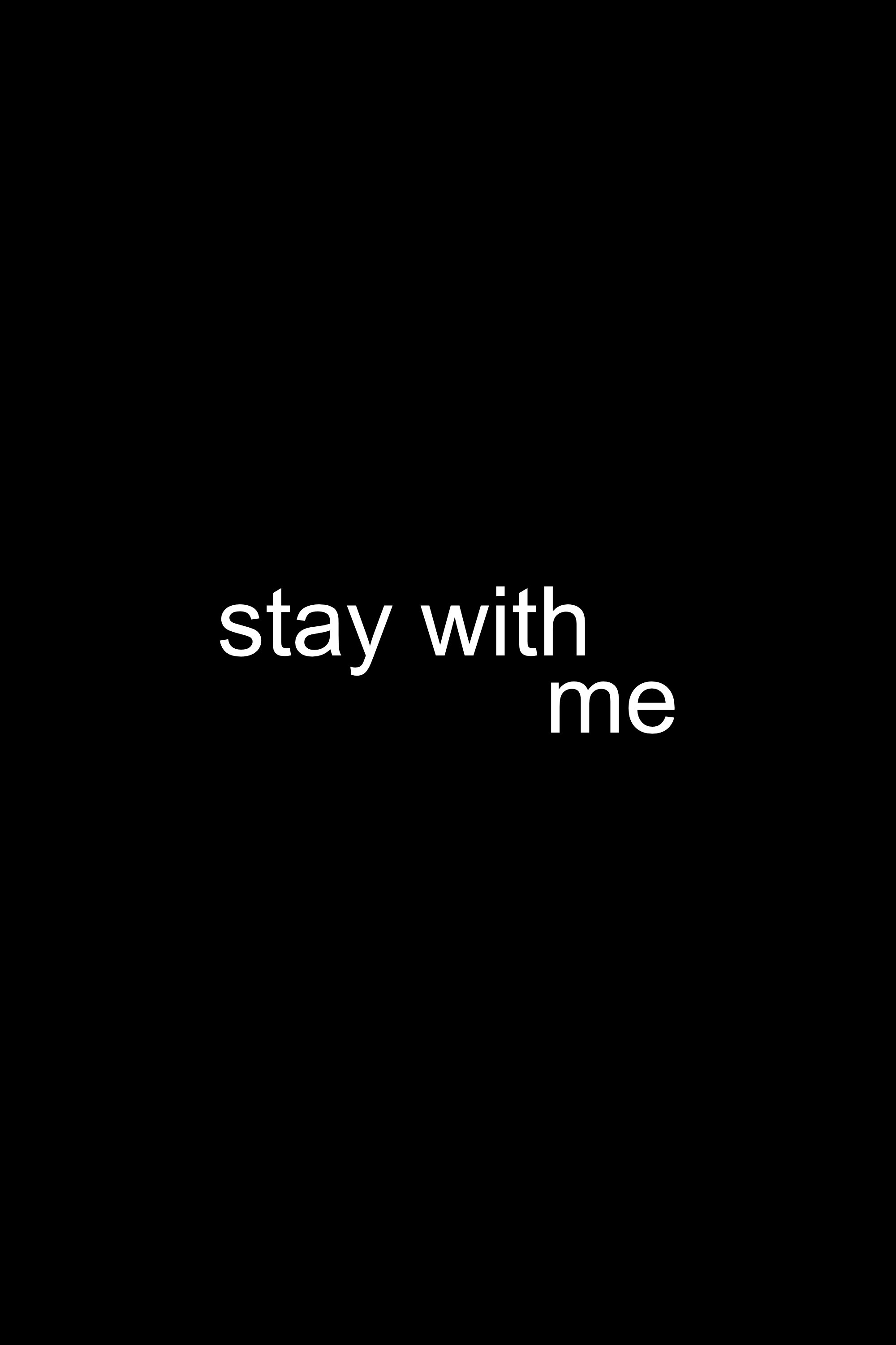 Постер Stay With Me